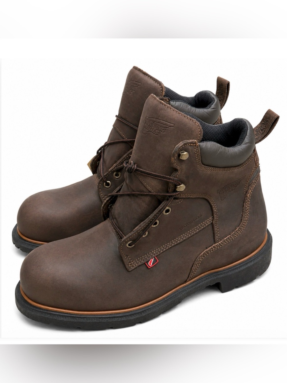 RED WING 4404 DYNAFORCE 6-INCH INSULATED WATERPROOF SAFETY TOE WORK BOOTS 10 D